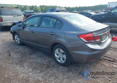 2014 Honda Civic Lx z USA, uszkodzony, nr VIN 19XFB2F5XEE079601